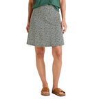 Toad&Co Chaka Skirt in Midnight Print front view