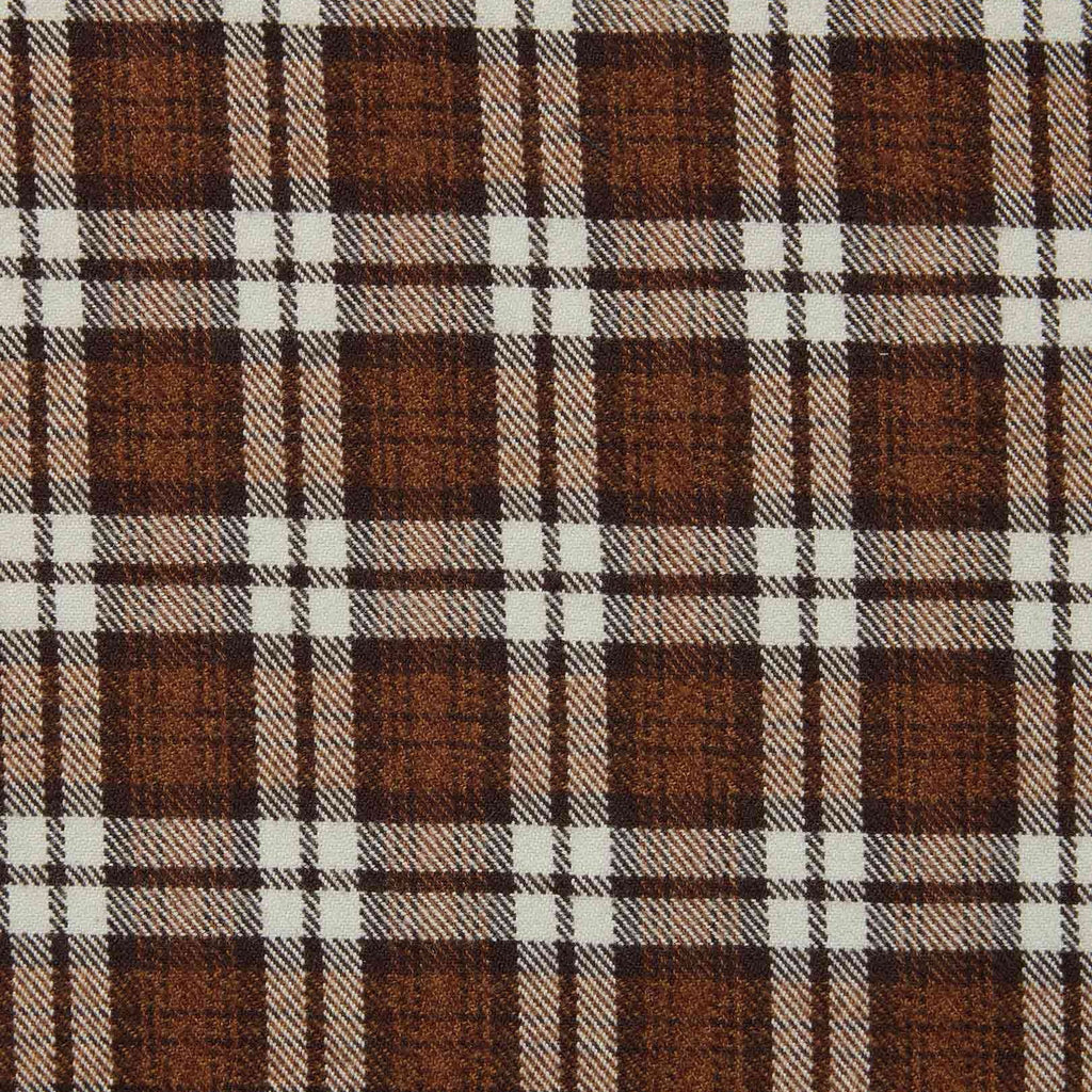 Detail of Toad & Co Men's Pinevale LS Shirt in Tabac Pattern