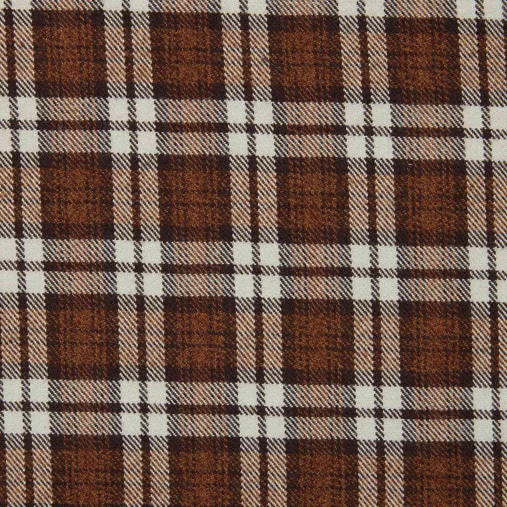 Detail of Toad & Co Men's Pinevale LS Shirt in Tabac Pattern