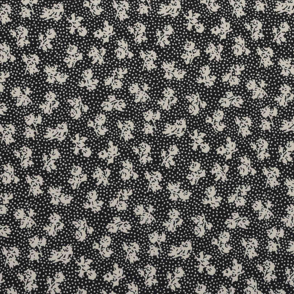Toad&Co Sunkissed Button Back Tank in Black and Salt Print fabric detail