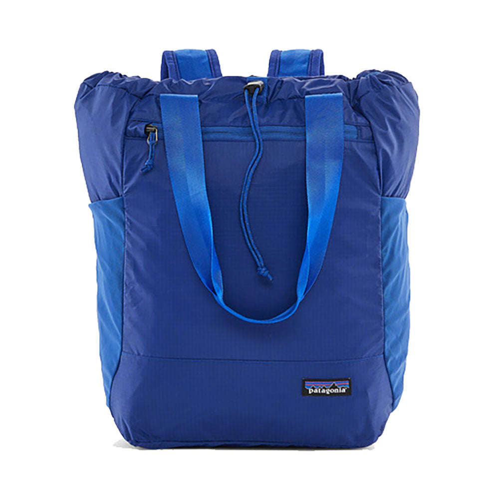patagonia ultralight black hole 27l Tote Pack Carried as a rucksack Ultralight Black Hole Tote Pack