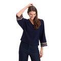 Wearables by XCVI Women's Jasper V-Neck Sweater in Superior front view