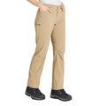 Women's No Fly Zone Mid-Rise Pants in Briar front view