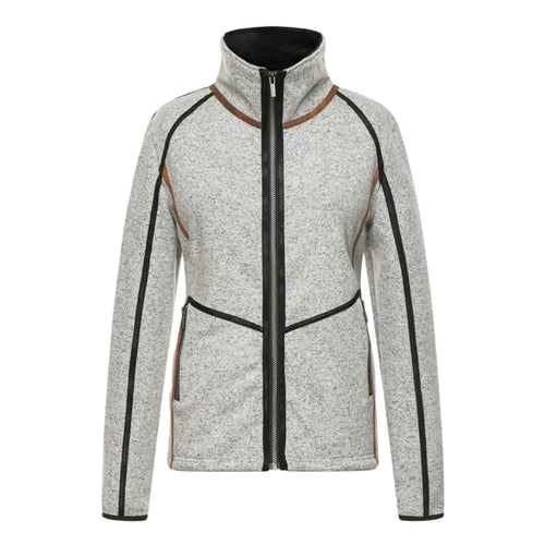 Wooly Bully Women's Bonfire Jacket in White front view