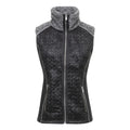 Wooly Bully Women's Fearless Vest in Black front view