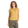 XCVI Katrine Soft Twill Elevated Tank in Radiance Pigment front view