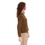 XCVI Madu Sweater Knit in Mocha side view