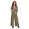 XCVI Nolyn Cargo Pant in Kombu Pigment front view