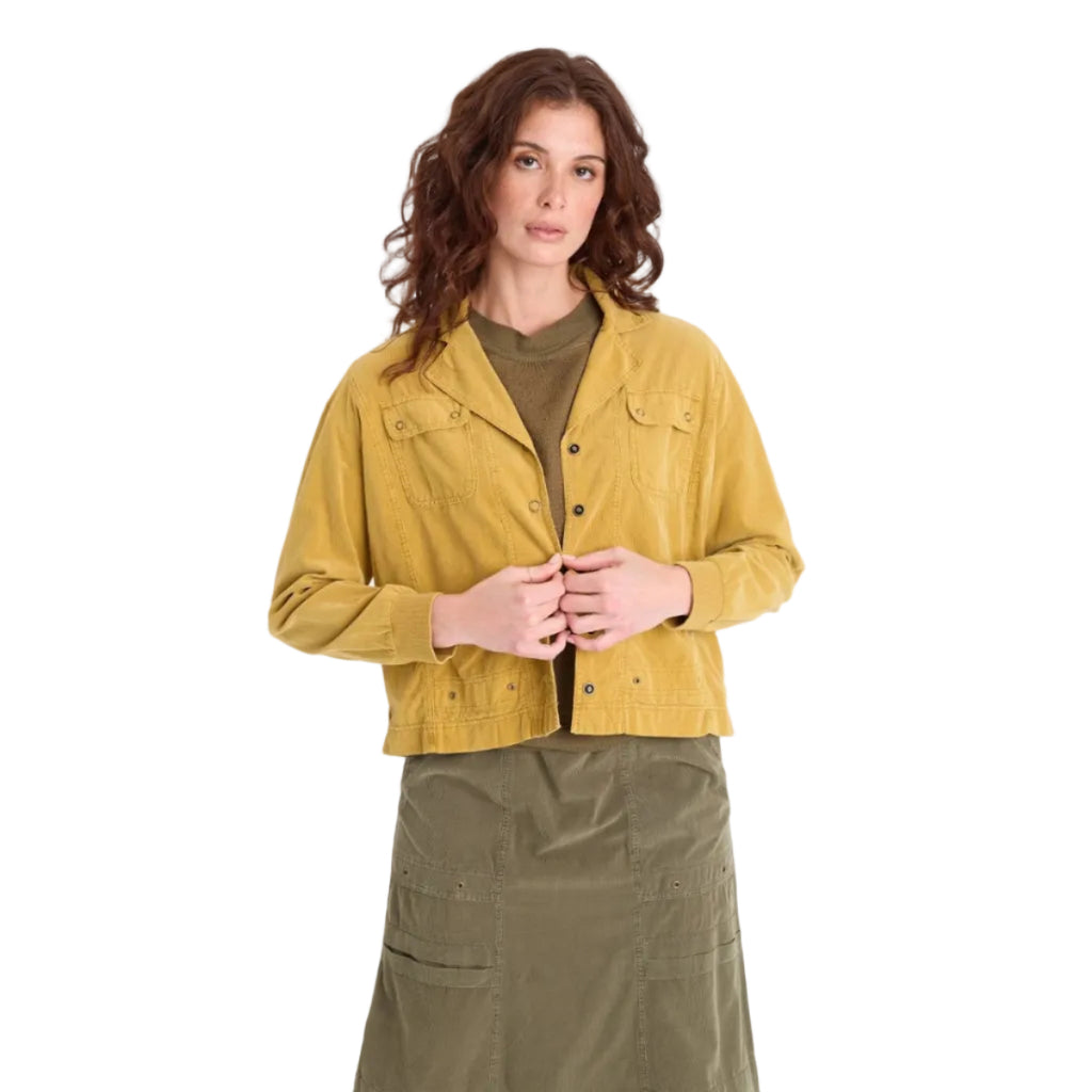 XCVI Women's Marcellus Jacket in Radiance Pigment front view